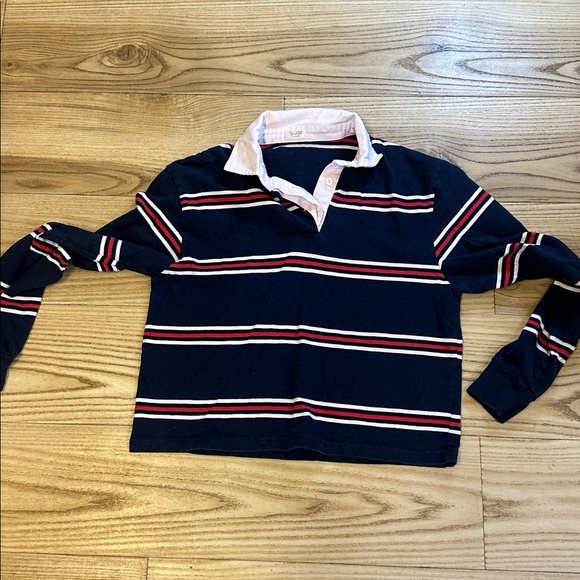 Brandy Melville/John Galt Striped Rugby Shirt One Size - Picture 2 of 5